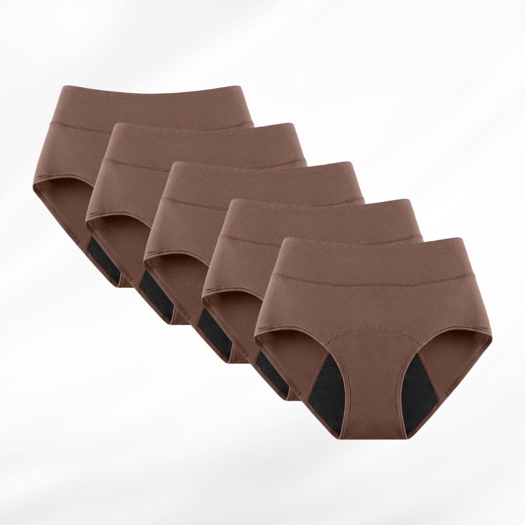 Vera's Legendäre Auslaufsichere Unterwäsche (5er-Pack)